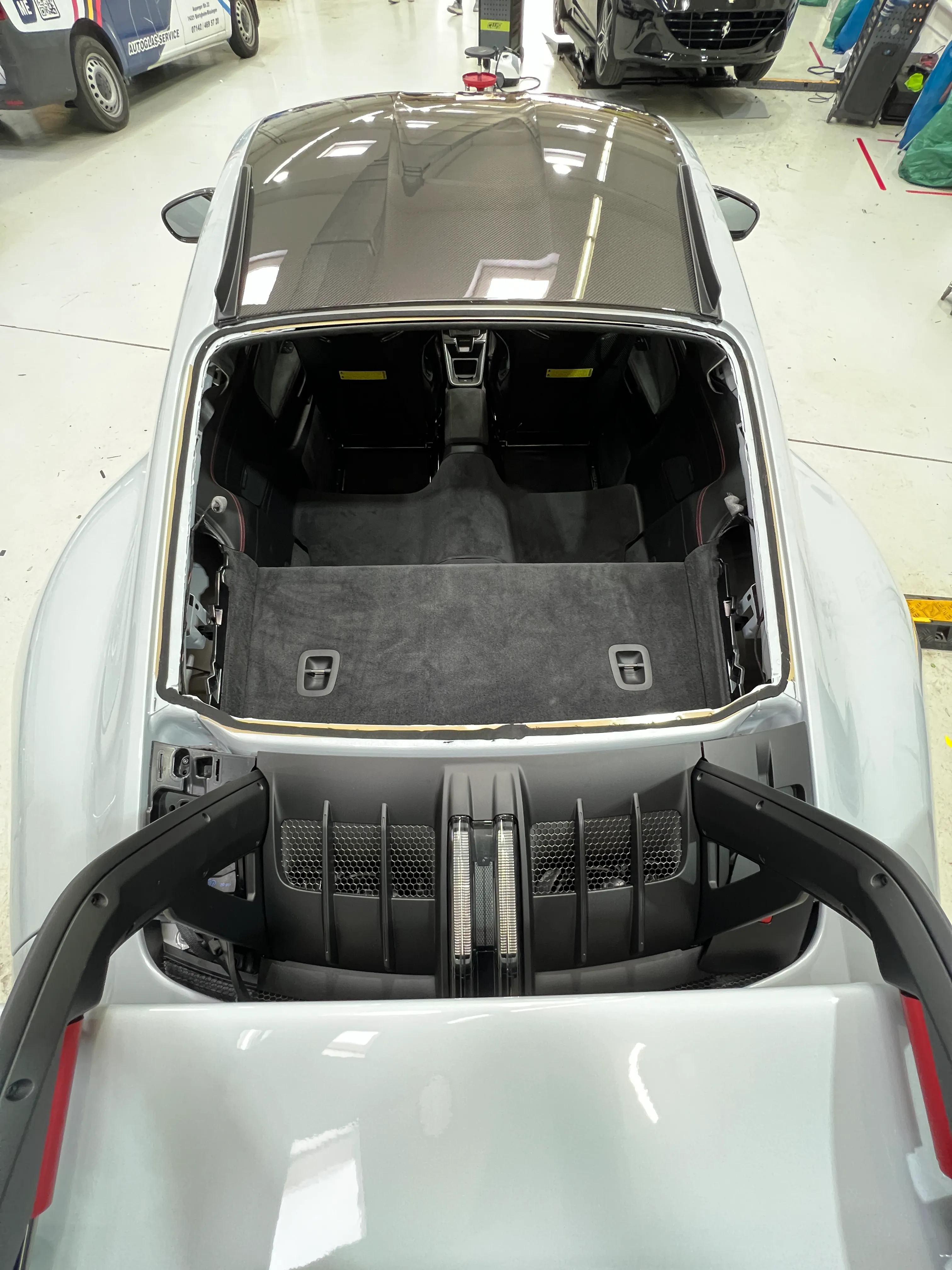 Moderne Werkstatt-Ausstattung